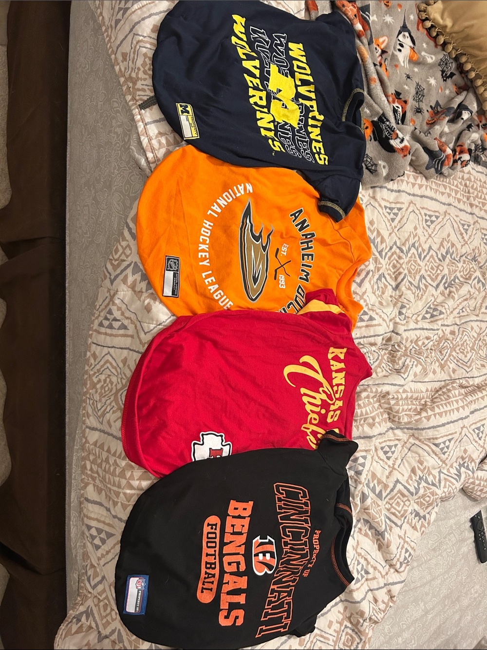4 dog t shirts size large